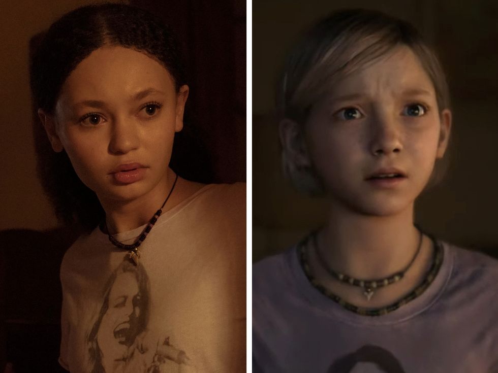 nico parker as sarah miller in the last of us