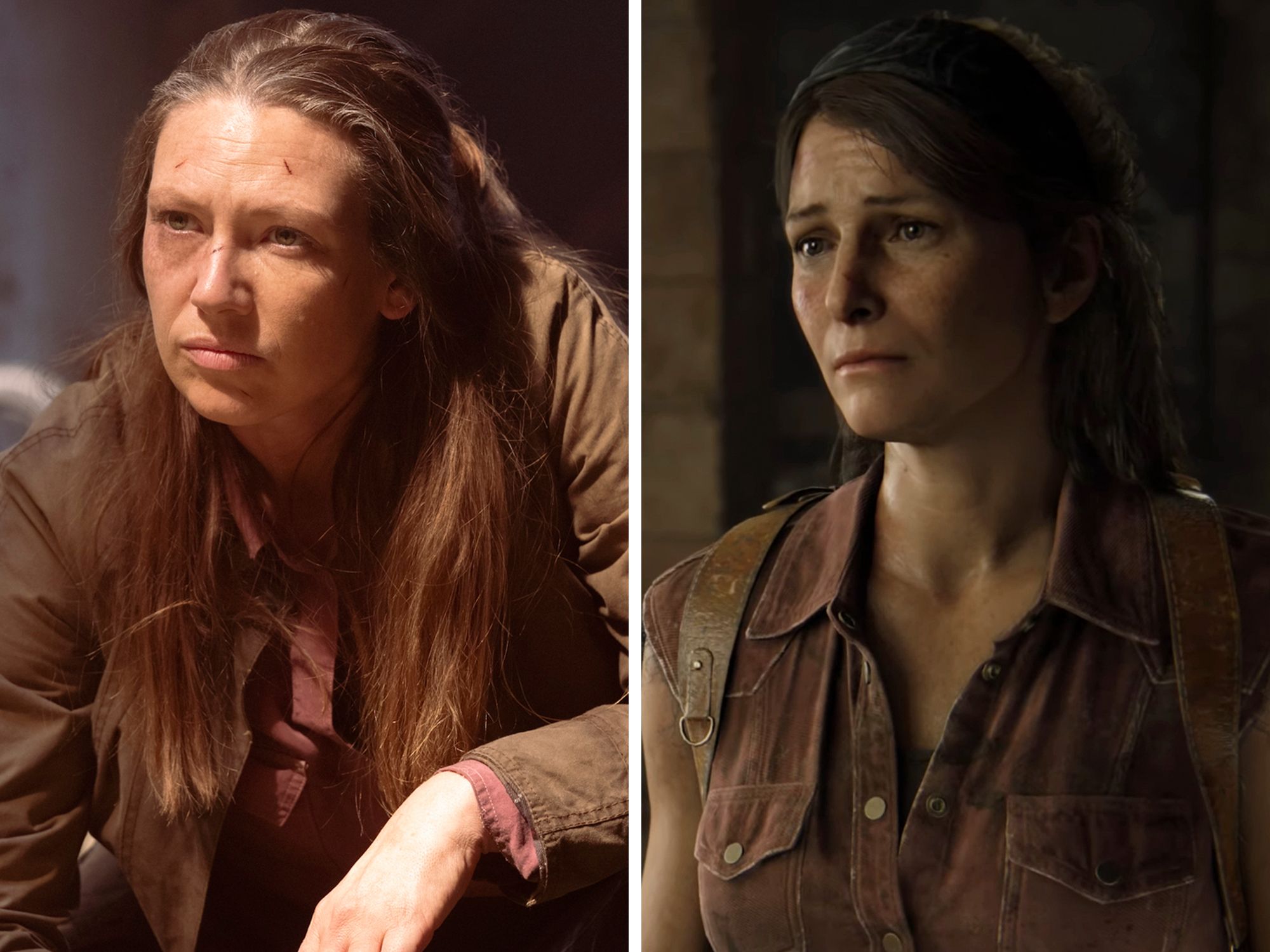 The Last of Us Actors - Game Vs Film Series (Side by Side