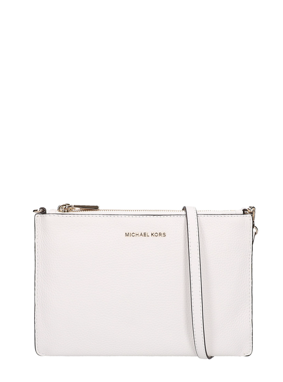 White, Wallet, Bag, Fashion accessory, Leather, Handbag, Beige, Wristlet, Coin purse, Material property, 