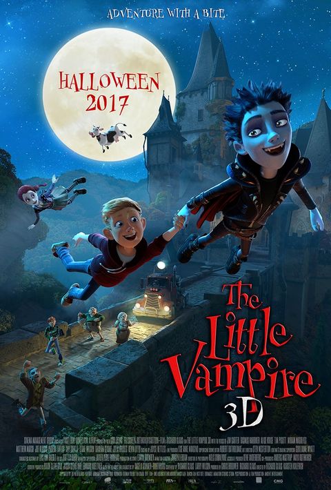 the little vampire animated movie poster