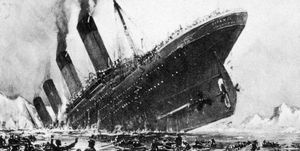 the loss of ss titanic, 14 april 1912 the lifeboats all that was left of the greatest ship in the world   the lifeboats that carried most of the 705 survivors operated by the white star line, ss titanic struck an iceberg in thick fog off newfoundland