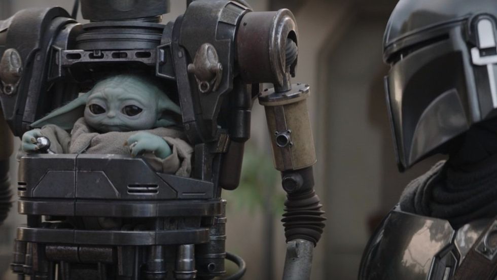 Peluche Baby Yoda Grogu The Mandalorian Star Wars · Simba · El Corte Inglés