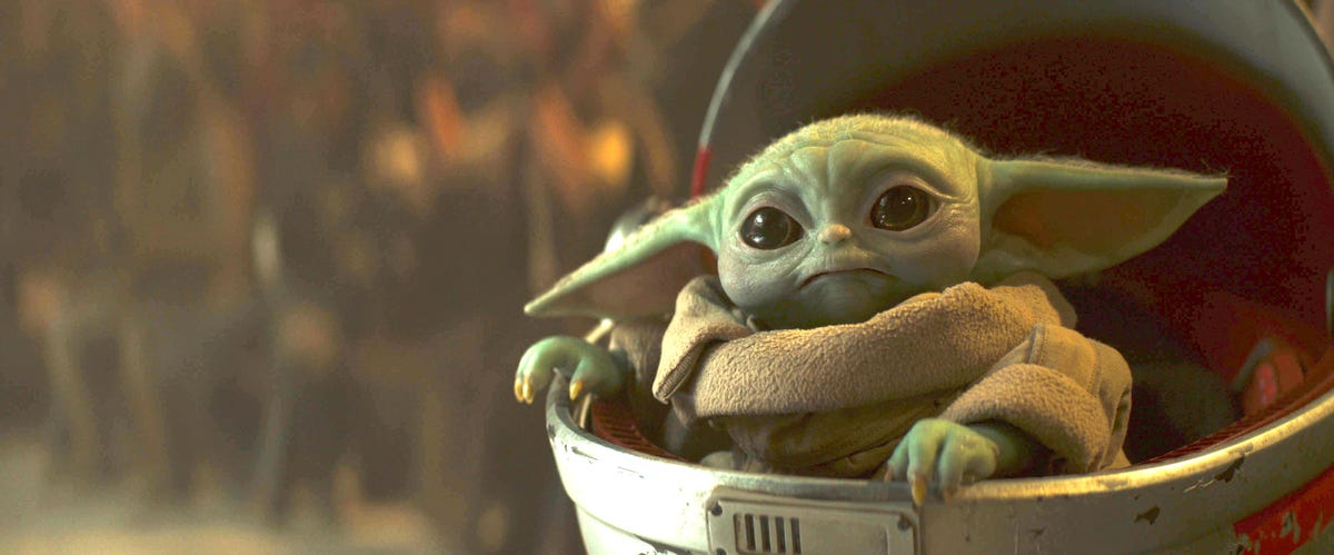 Realistic Baby Yoda Toy Can Follow You Around the House