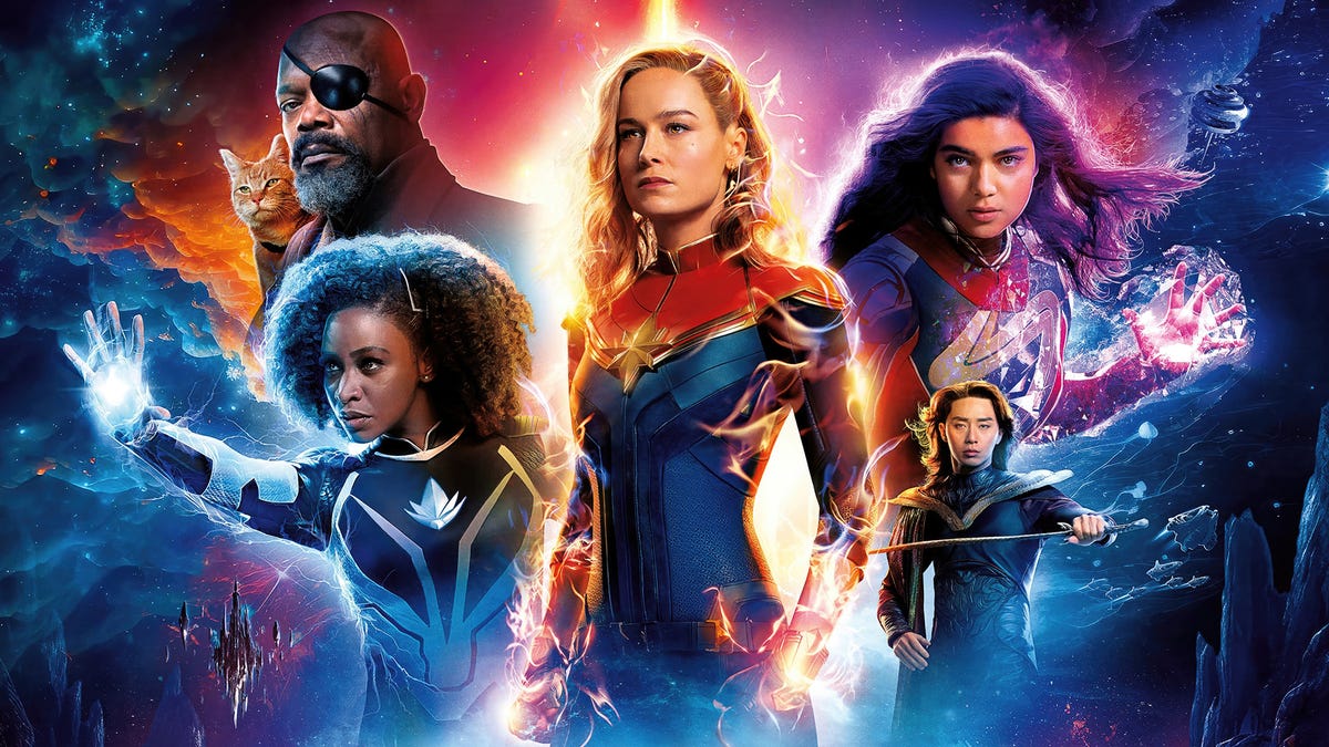 preview for El tráiler de 'The Marvels' junta a Capitana Marvel, Ms. Marvel y Monica Rambeau en el UCM