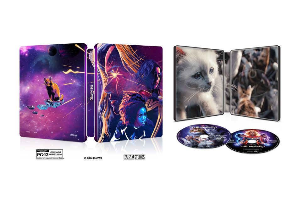 The Marvels 4K Steelbook is available to pre-order now