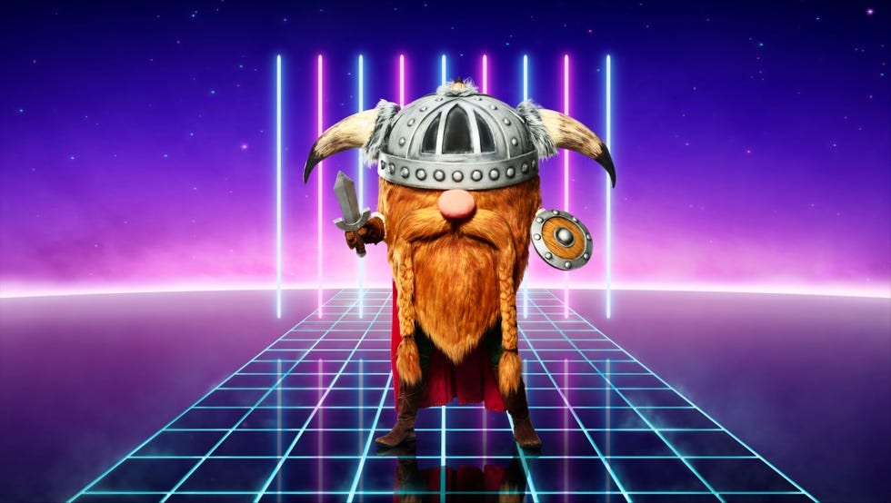 this image and the information contained herein is strictly embargoed until 0001 saturday 5th december 2020from bandicoot tvthe masked singer sr2 on itvpictured viking appearing in ep2this photograph is c itv plc and can only be reproduced for editorial purposes directly in connection with the programme or event mentioned above, or itv plc once made available by itv plc picture desk, this photograph can be reproduced once only up until the transmission tx date and no reproduction fee will be charged any subsequent usage may incur a fee this photograph must not be manipulated excluding basic cropping in a manner which alters the visual appearance of the person photographed deemed detrimental or inappropriate by itv plc picture desk  this photograph must not be syndicated to any other company, publication or website, or permanently archived, without the express written permission of itv picture desk full terms and conditions are available on the website wwwitvcompresscentreitvpicturestermsfor further information please contactjameshilderitvcom  0207 157 3052