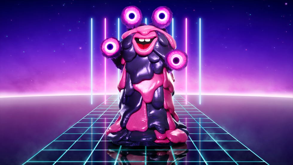 this image and the information contained herein is strictly embargoed until 0001 saturday 5th december 2020from bandicoot tvthe masked singer sr2 on itvpictured blob appearing in ep2this photograph is c itv plc and can only be reproduced for editorial purposes directly in connection with the programme or event mentioned above, or itv plc once made available by itv plc picture desk, this photograph can be reproduced once only up until the transmission tx date and no reproduction fee will be charged any subsequent usage may incur a fee this photograph must not be manipulated excluding basic cropping in a manner which alters the visual appearance of the person photographed deemed detrimental or inappropriate by itv plc picture desk  this photograph must not be syndicated to any other company, publication or website, or permanently archived, without the express written permission of itv picture desk full terms and conditions are available on the website wwwitvcompresscentreitvpicturestermsfor further information please contactjameshilderitvcom  0207 157 3052