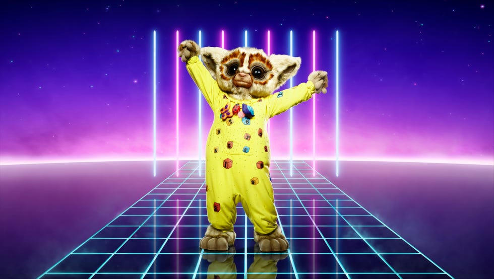 this image and the information contained herein is strictly embargoed until 0001 saturday 5th december 2020from bandicoot tvthe masked singer sr2 on itvpictured bushbaby appearing in ep2this photograph is c itv plc and can only be reproduced for editorial purposes directly in connection with the programme or event mentioned above, or itv plc once made available by itv plc picture desk, this photograph can be reproduced once only up until the transmission tx date and no reproduction fee will be charged any subsequent usage may incur a fee this photograph must not be manipulated excluding basic cropping in a manner which alters the visual appearance of the person photographed deemed detrimental or inappropriate by itv plc picture desk  this photograph must not be syndicated to any other company, publication or website, or permanently archived, without the express written permission of itv picture desk full terms and conditions are available on the website wwwitvcompresscentreitvpicturestermsfor further information please contactjameshilderitvcom  0207 157 3052