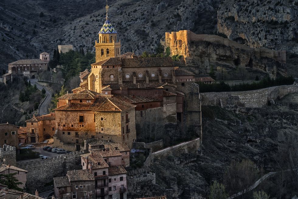 the medieval village of albarracin.