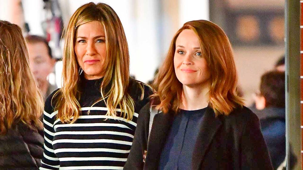 Jennifer Aniston y Reese Witherspoon en 'The Morning Show' 