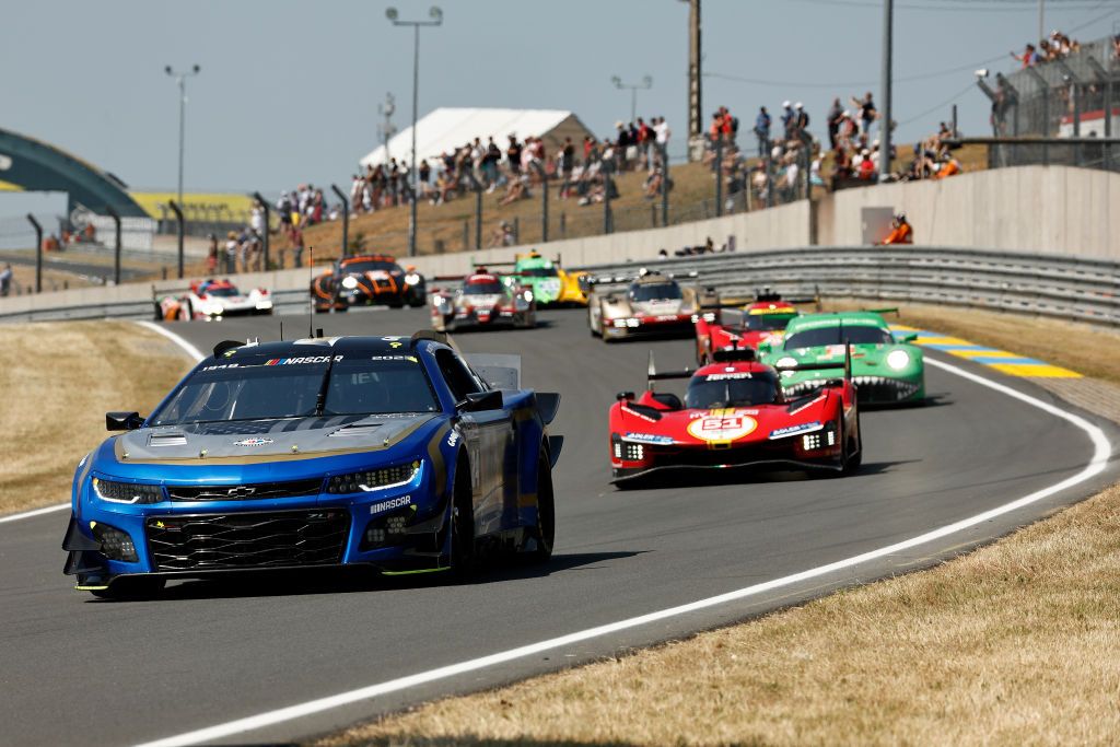 NASCAR Stock Car Looks Ridiculous, Goes Fast at Le Mans