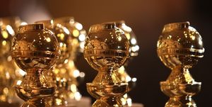 unveiling of the new 2009 golden globe statuettes