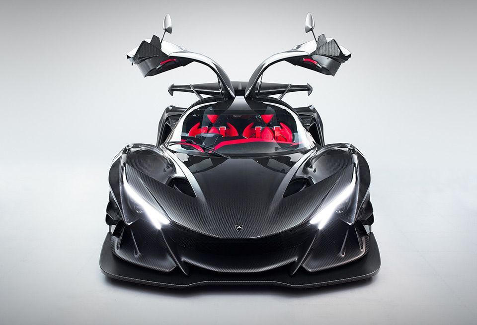 アポロApollo IEは自動車の模型をシミュレートする アポロ Apollo IE 1/24 ミニカー 全3色 ライト点灯 エンジン