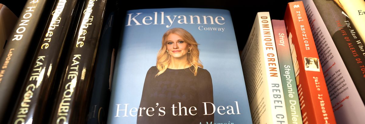 former white house counselor kellyanne conway's releases book detailing her time at the white house working for trump