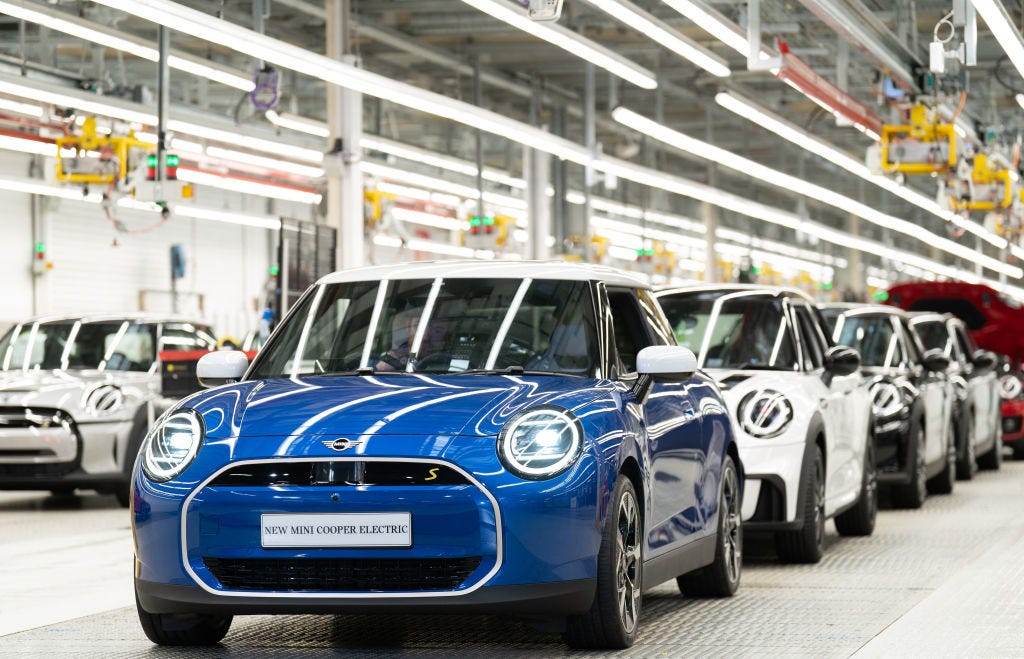 BMW's $750 Million Investment Will Help Mini Go All-Electric