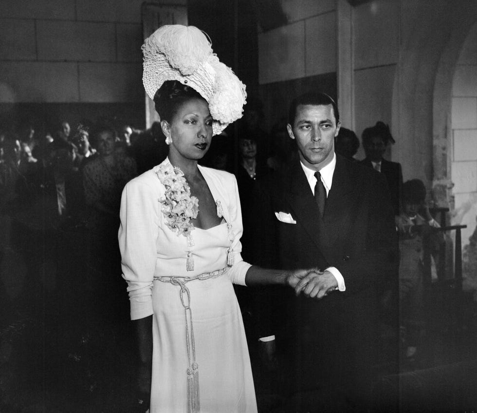 josephine baker weds jo bouillon