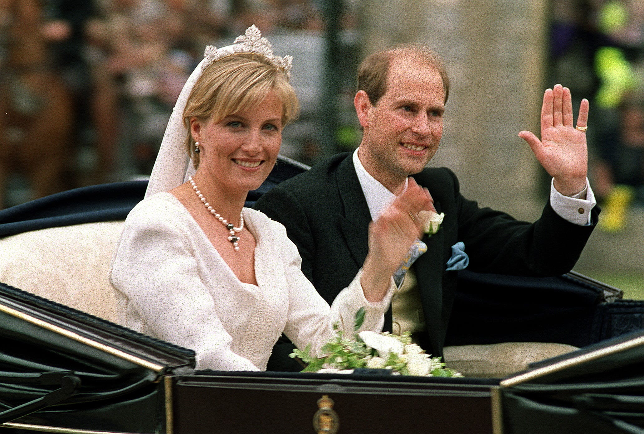 british royal couple Prince Edward and sophie