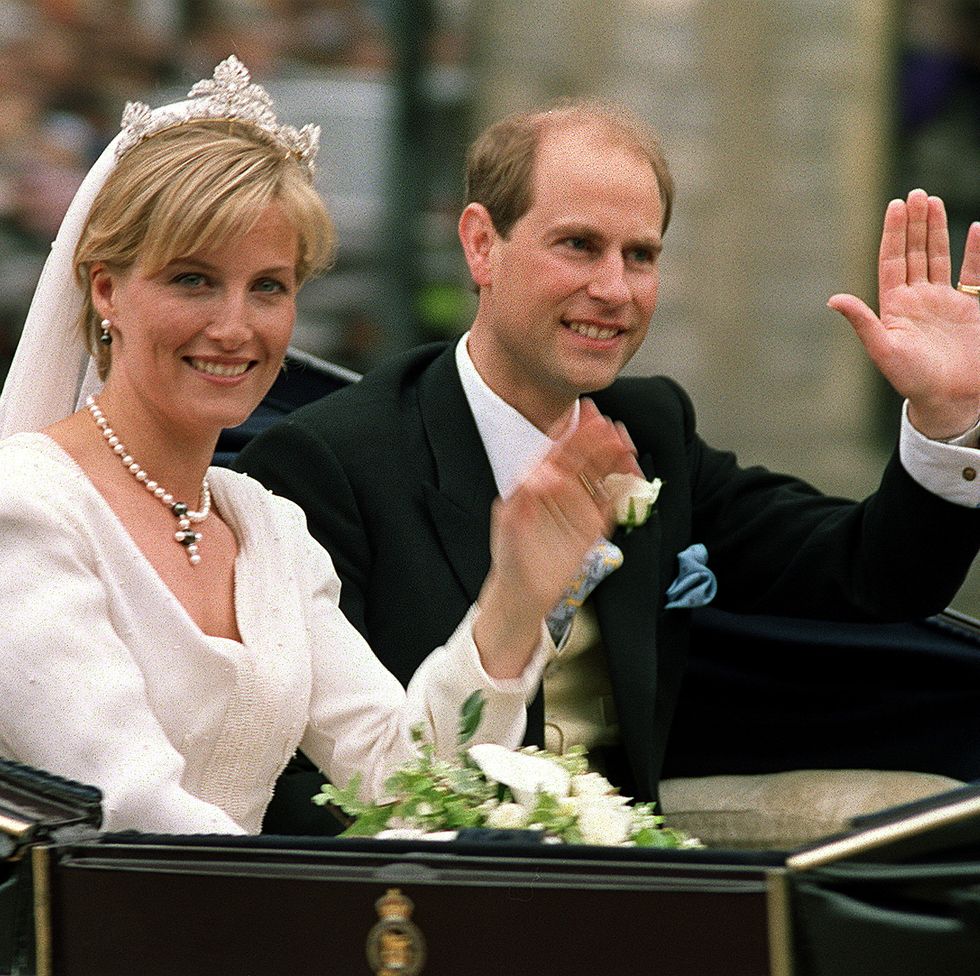 british royal couple Prince Edward and sophie