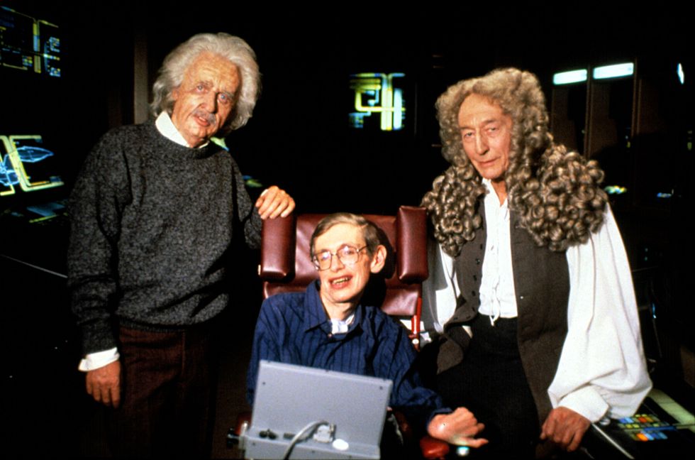Stephen Hawking in Star Trek: The Next Generation