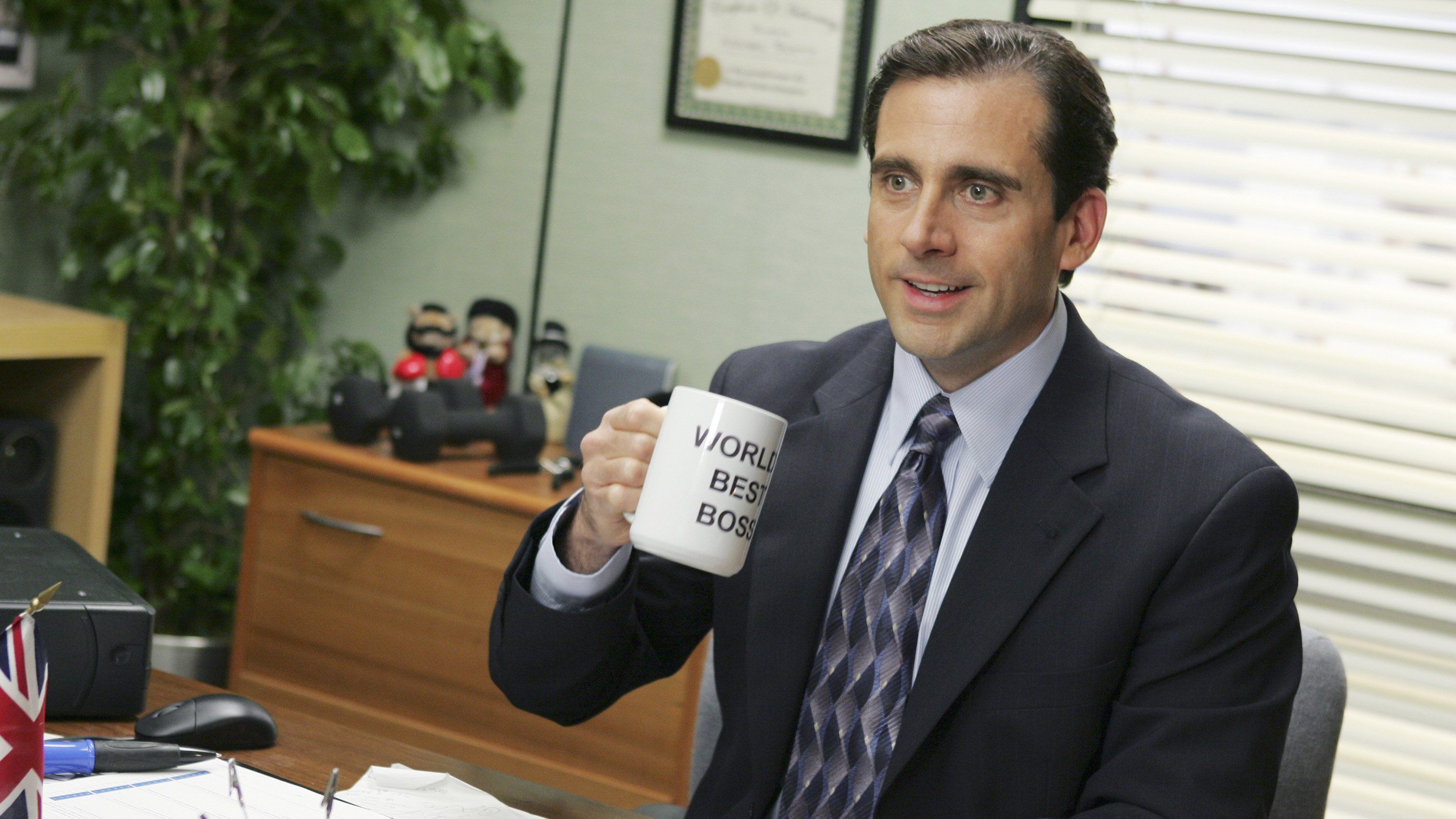 Steve Carell says filming Michael Scott's farewell on 'The Office