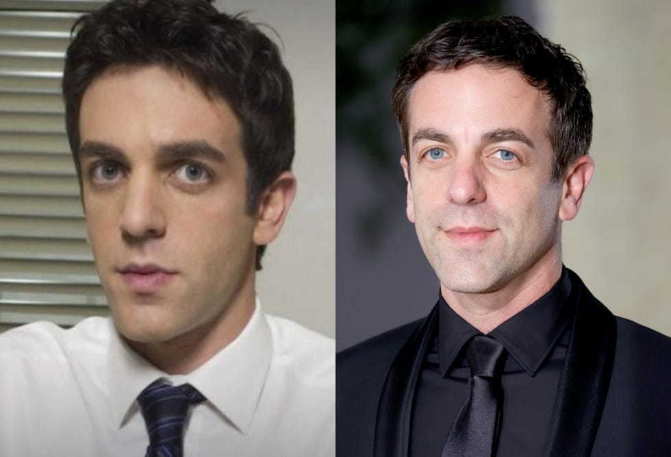 bj novak como ryan en the office