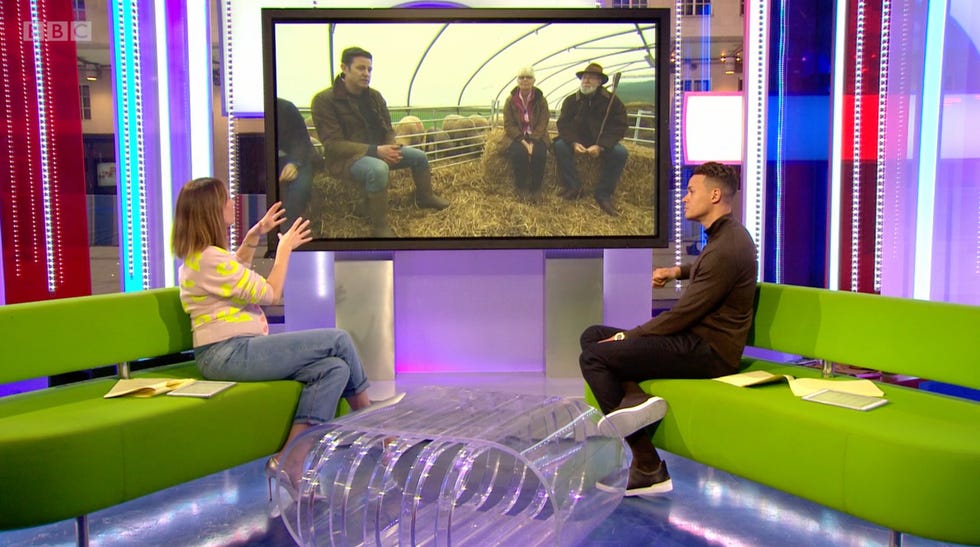 matt baker on the one show with alex jones