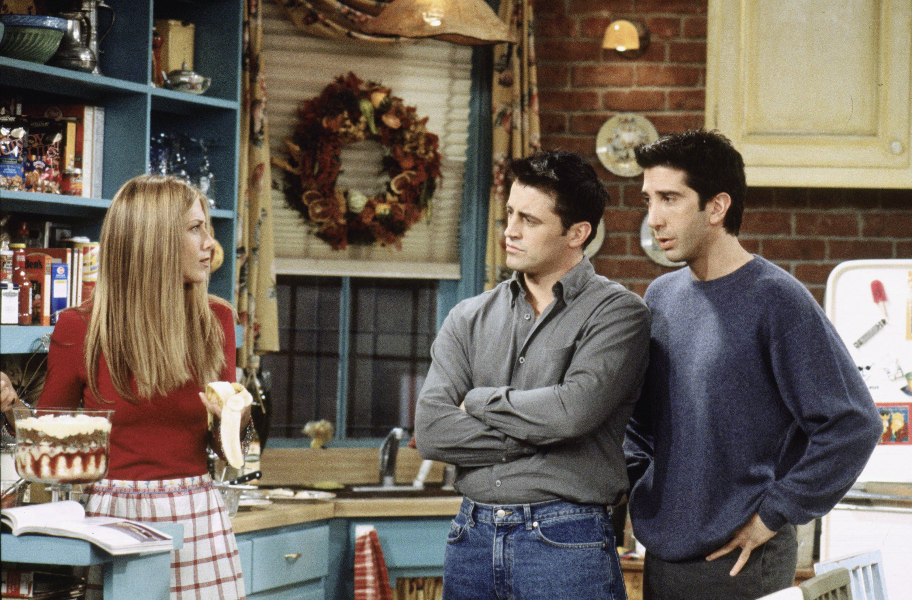 Ross,Amy,Rachel and Joey ,Season 10 episode 5 