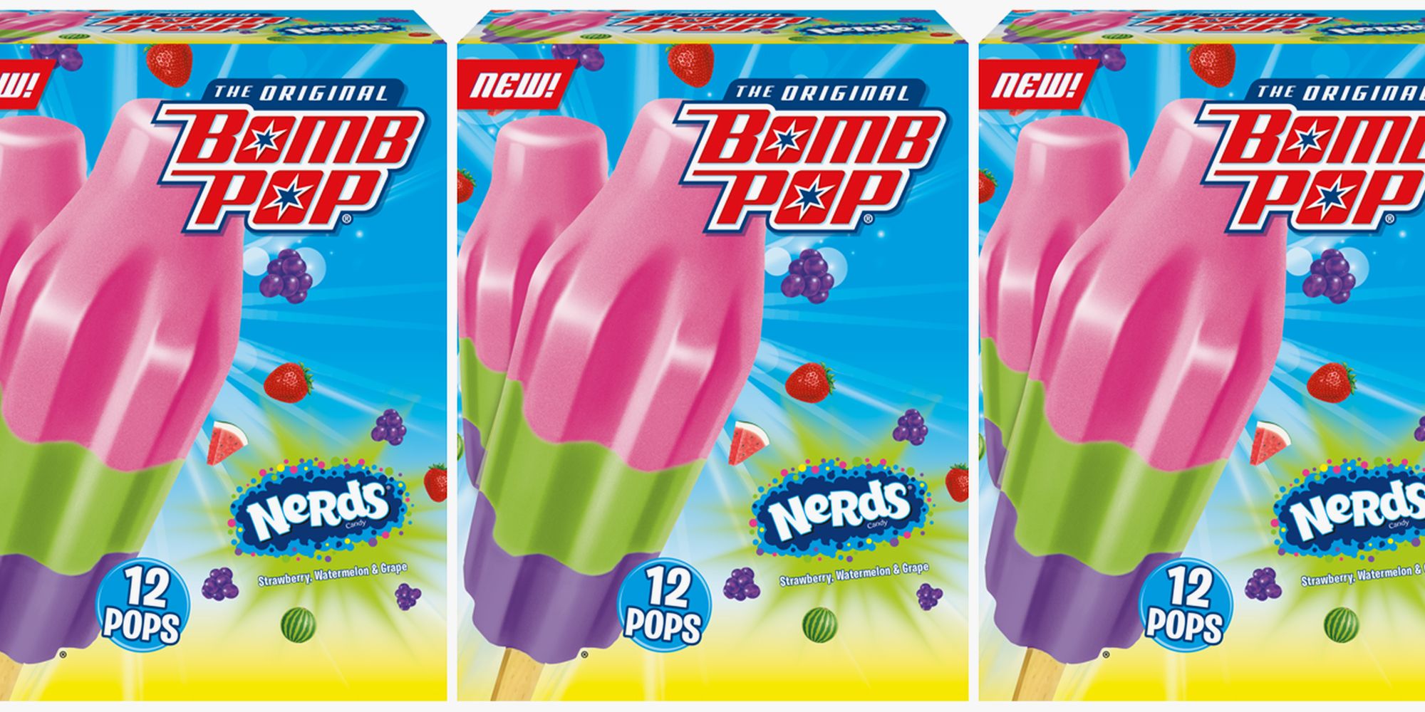 Bomb Pop Now Makes a Nerds Candy Variety That Combines Three Flavors