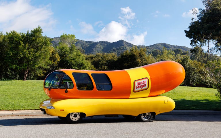 The Mini Oscar Mayer Wienermobile Just Flipped Over After Crashing on ...