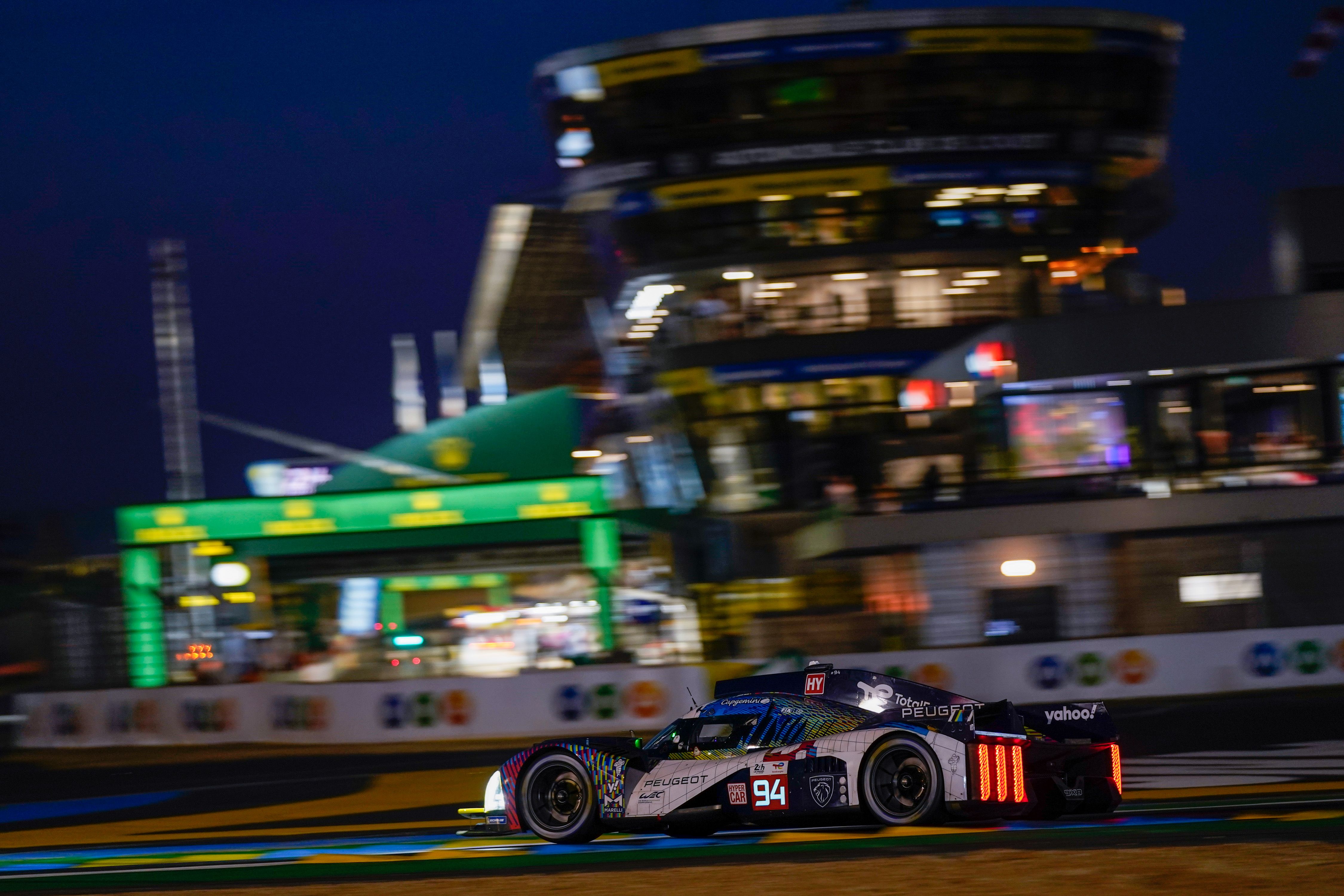 Jota Porsche suffers spectacular crash while leading Le Mans