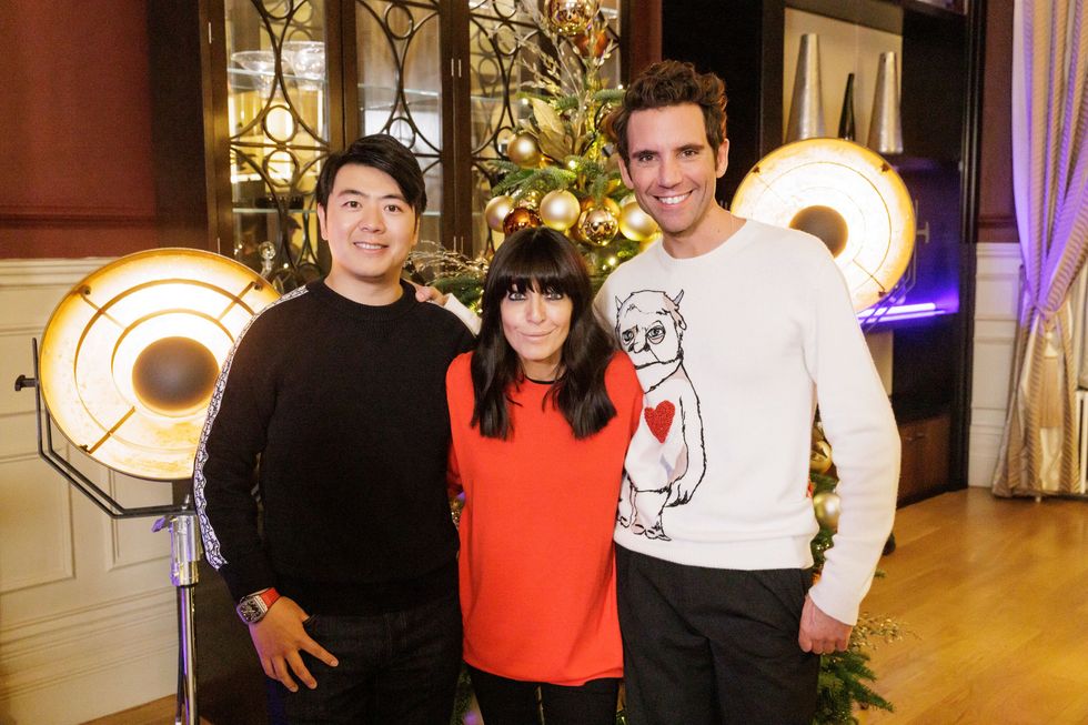 Claudia Winkleman, Mika und Lang Lang, das Piano-Weihnachtsspecial 2023
