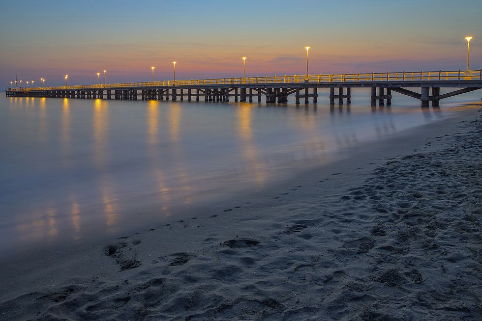 the pier, forte dei marmi, tuscany, italy