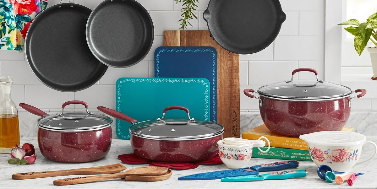 This Pioneer Woman 30-piece cookware set is under $80 for Black Friday