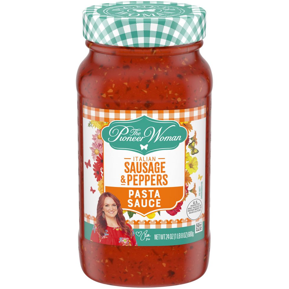 the pioneer woman sausage peppers pasta sauce