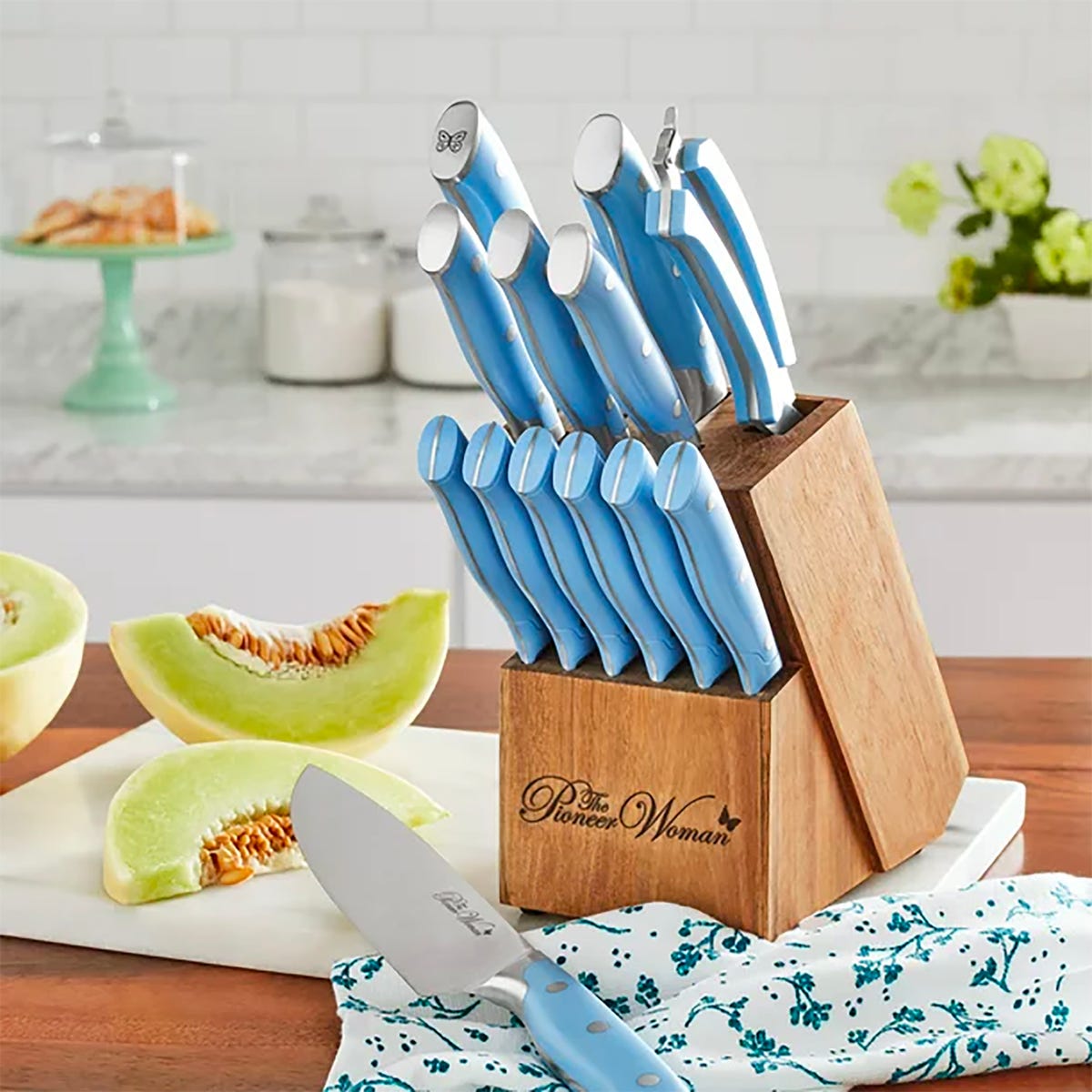 The Pioneer Woman Knife Set at Walmart - Where to Buy Ree Drummond's Knives