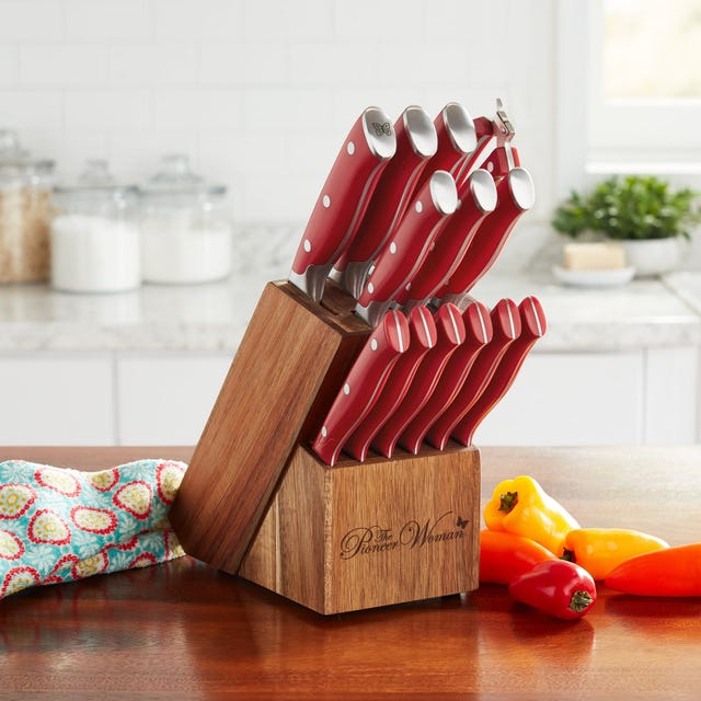 The Pioneer Woman 14 Piece Knife Set Is 50 Off This Week Only 0160