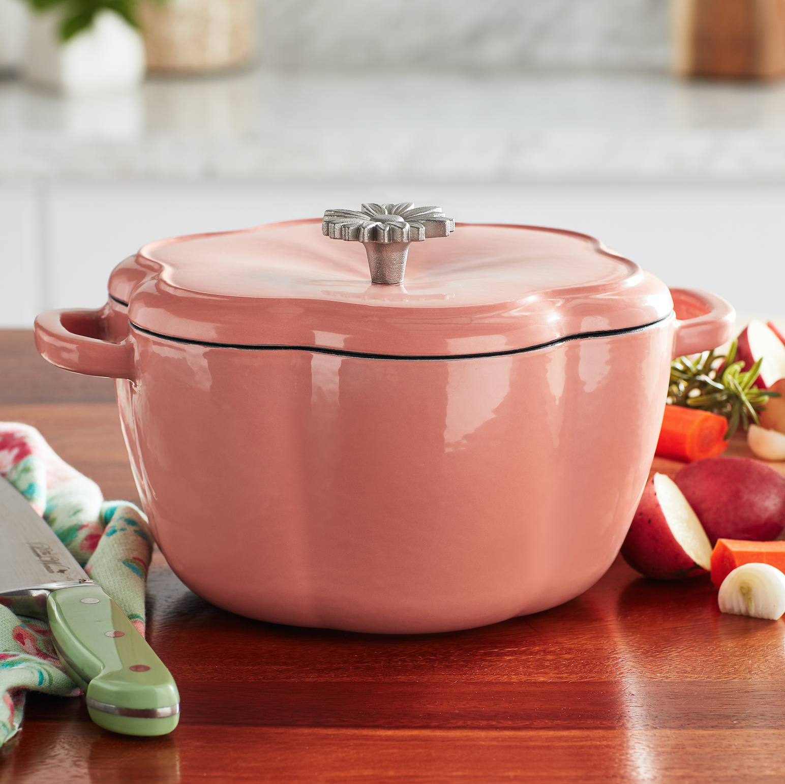 The Pioneer Woman Dropped Pumpkin Cookware, Including A Dutch Oven