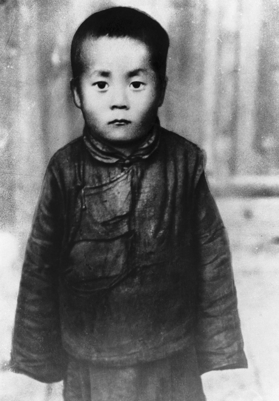 The 14th Dalai Lama at age 4