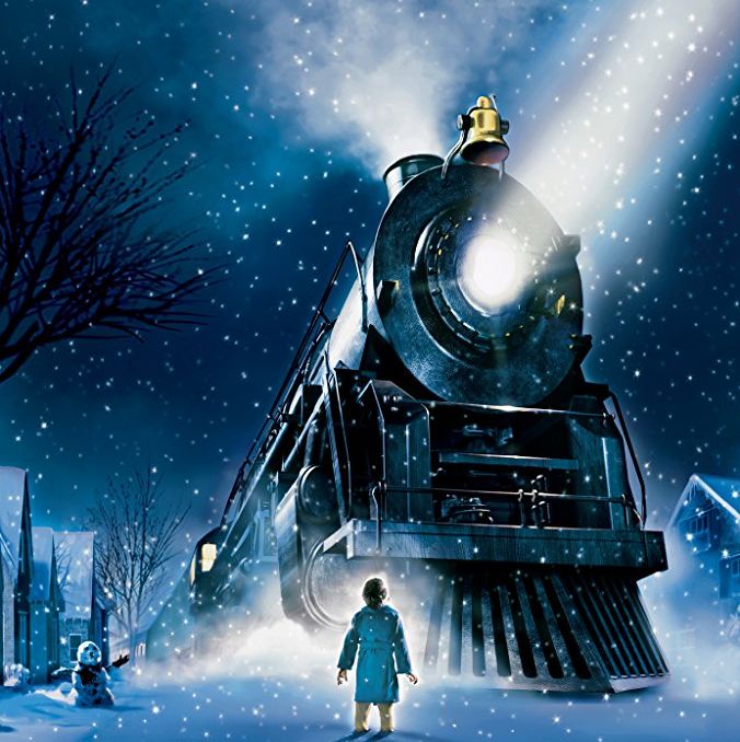 the poster for the polar express, a good housekeeping pick for best animated christmas movies