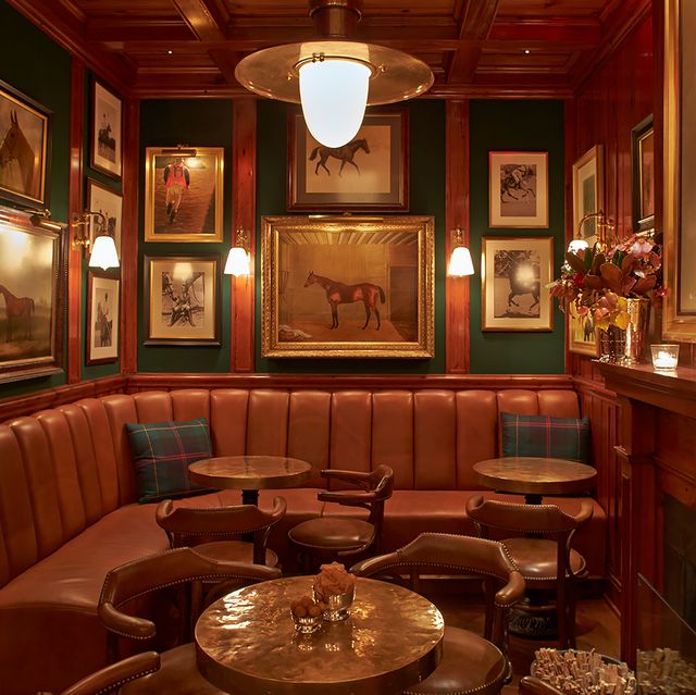 the clubroom at ralph lauren's polo bar
