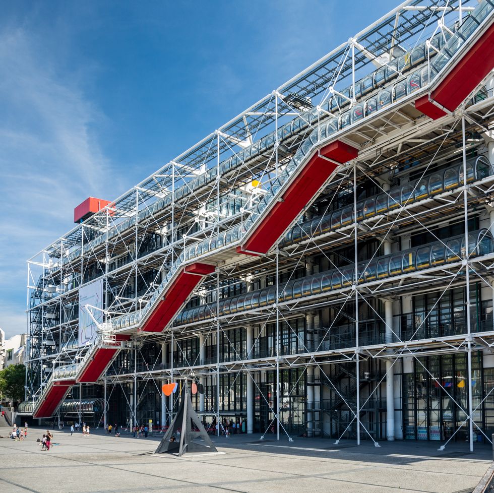 the pompidou centre in paris