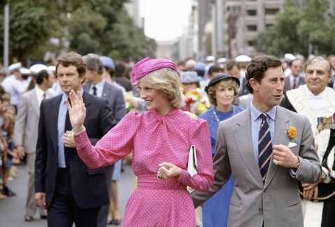 charles and diana walkabout australia