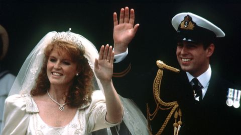 preview for A Look Back at Prince Andrew and Sarah Ferguson’s Wedding