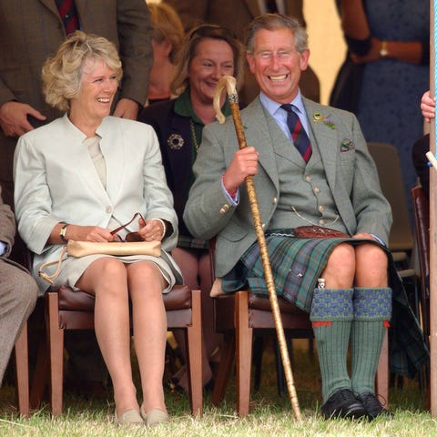 The Prince Of Wales & Camilla Parker Bowles At The Mey Highland Games