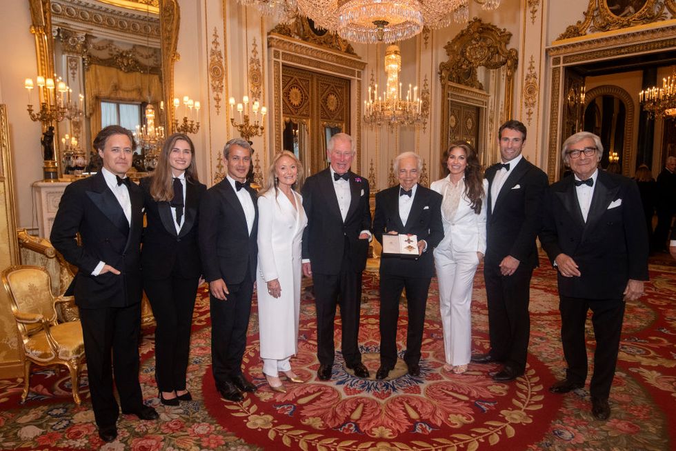 Ralph Lauren receives honorary Knighthood