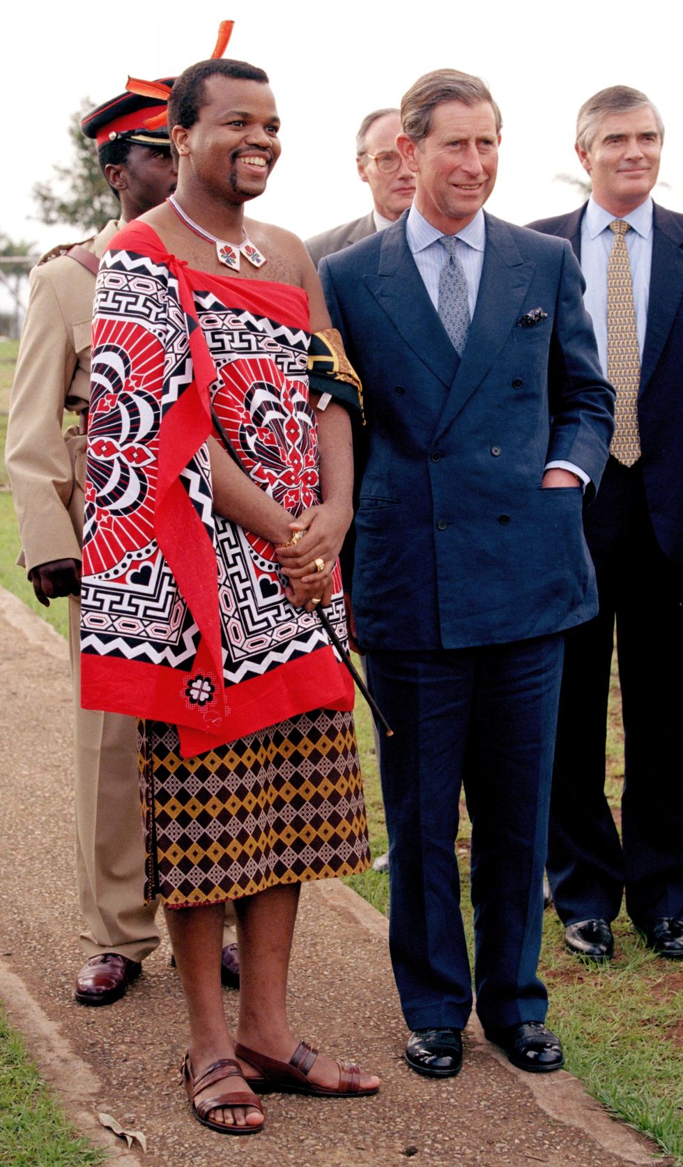 the prince of wales visits swaziland