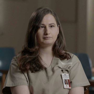 Gypsy Rose Blanchard a woman sitting in a chair