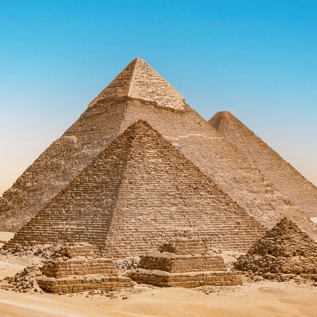 the pyramids, giza, egypt