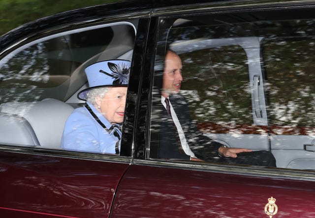 Prince William Attends Church with Queen Elizabeth in Balmoral