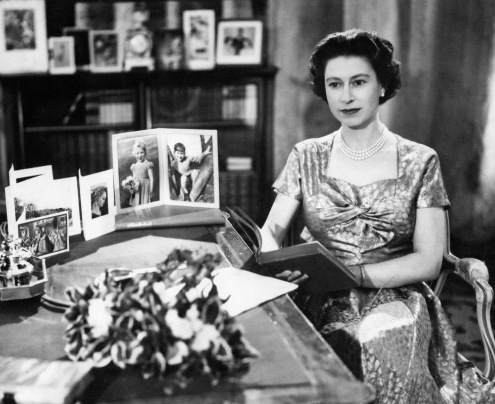 royalty   first televised queen's speech   sandringham